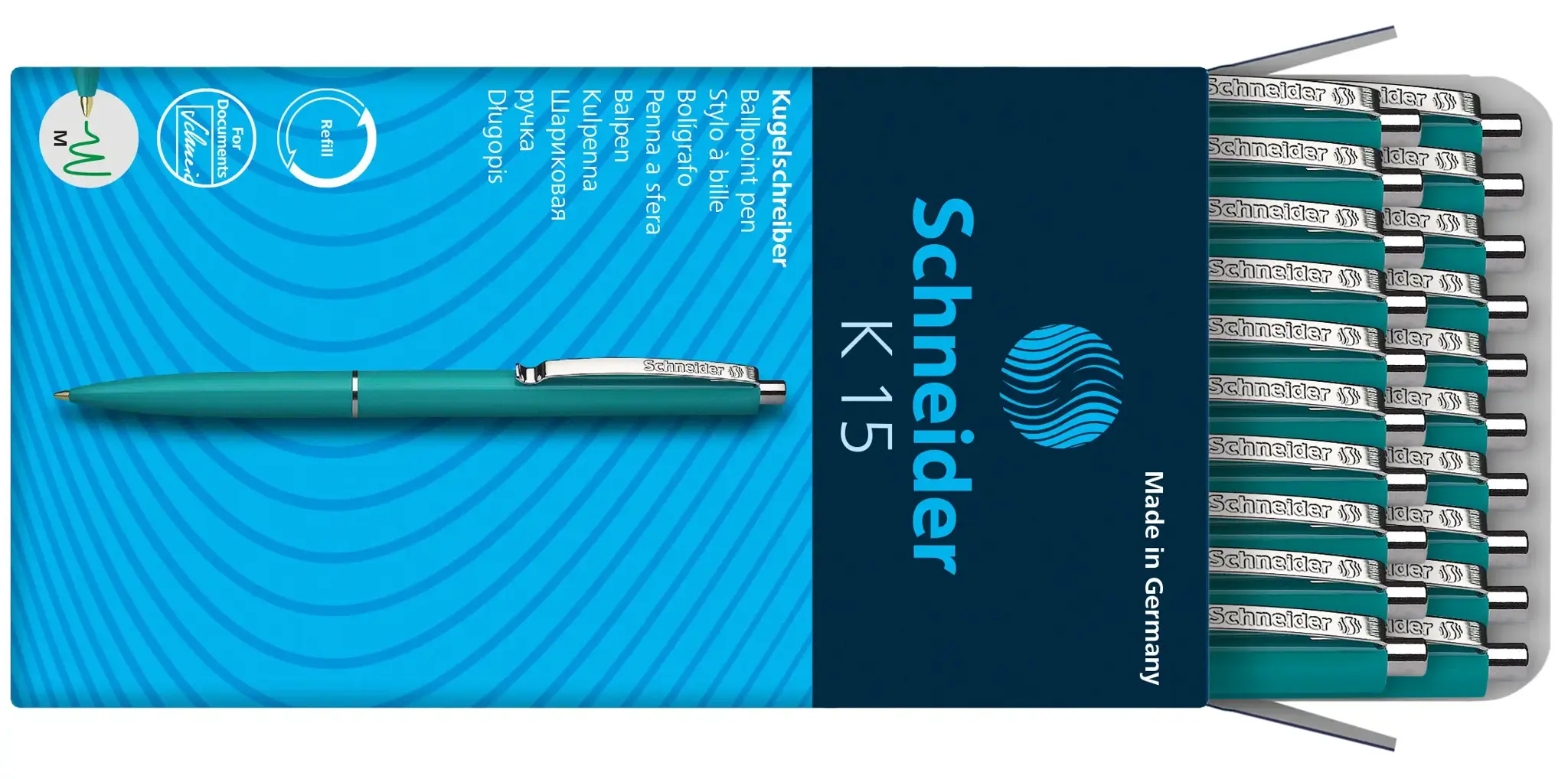Automatinis tušinukas SCHNEIDER K15, 0,7 mm.