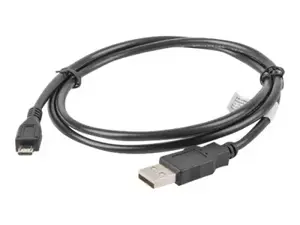 LANBERG CA-USBM-10CC-0010-BK kabelis USB 2.0 micro AM-MBM5P 1m juodas