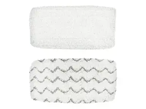 "Bissell" mikropluošto garų šluostės padų rinkinys, skirtas "Symphony 1132N/1977N", 2 vnt., baltas