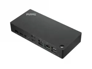 "Lenovo ThinkPad" universalus USB-C išmanusis dokas, laidinis, "Thunderbolt 4", 1000 Mbps, juodas, …