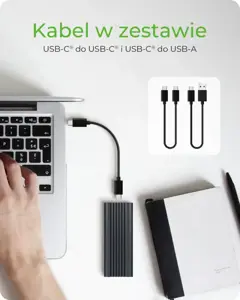ICY BOX IB-1824ML-C31 USB Type-C korpusas M.2 NVMe SSD - su RGB apšvietimu