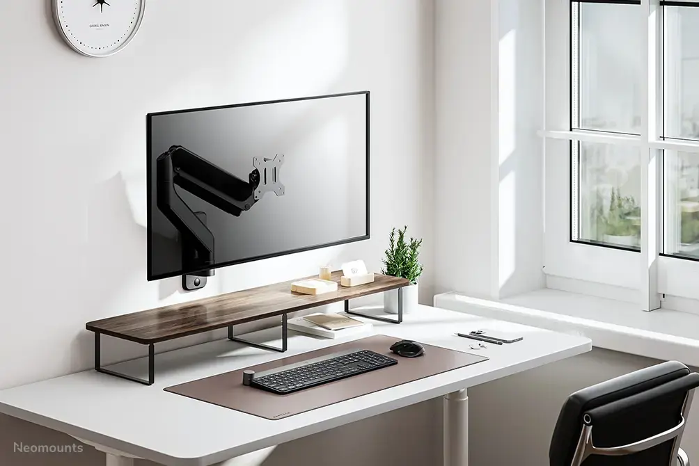 "Neomounts by Newstar" sieninis adapteris, Sieninė plokštė, Juoda, -1 kg, Sieninis, -25,4 mm (-1"), -25,4 mm (-1")