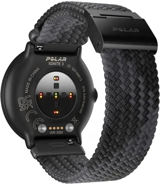 Polar Ignite 3 S-L, black/black braided