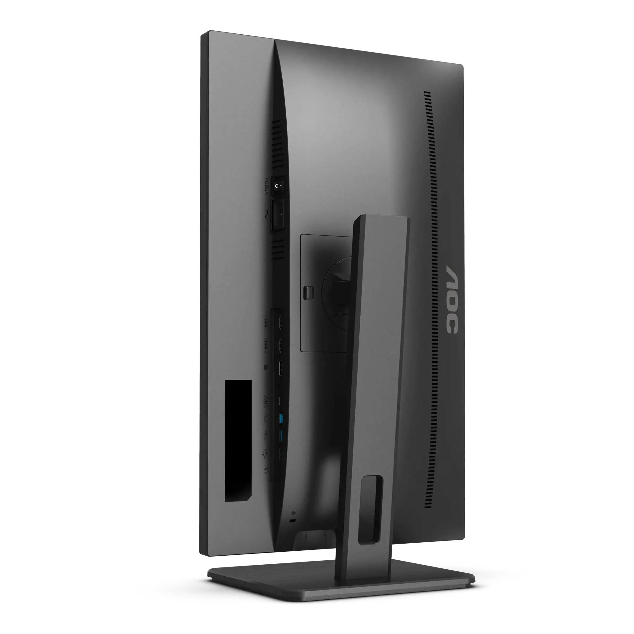 Monitorius AOC P2 Q24P2Q, 60.5 cm (23.8"), 2560 x 1440 pixels, Quad HD, LED, 4 ms, Black