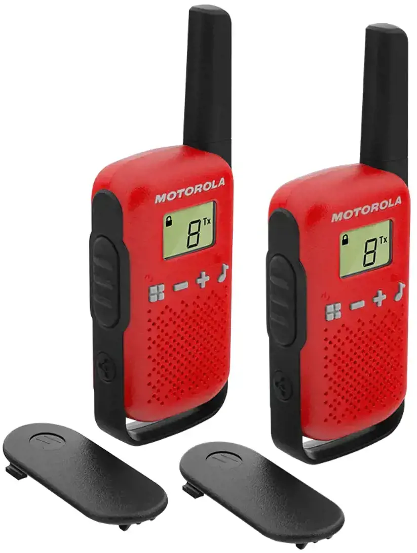 Motorola Talkabout T42 twin-pack red