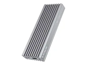 ICYBOX IB-1817Ma-C31 "IcyBox" išorinis korpusas M.2 NVMe SSD, USB 3.1 Type-C, sidabrinės spalvos