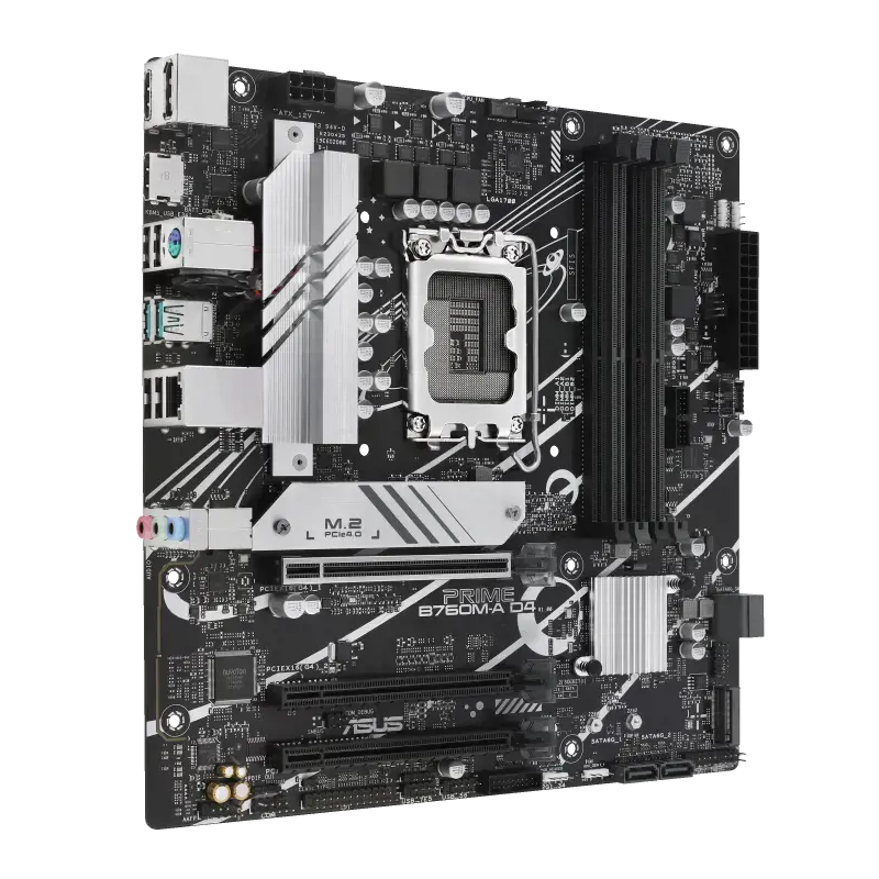 ASUS PRIME B760M-A D4-CSM LGA1700 4DDR5 microATX 4xSATA 2xDP 1.4 HDMI 2.1 MB