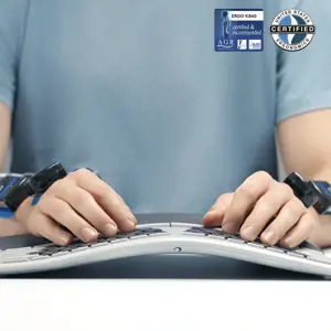 LOGITECH ERGO K860 KLAVIATŪRA - GRAFITINĖ (JAV)
