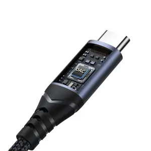 Joyroom SY-C01 USB-C DAC adapter to 3.5 mm mini jack - black