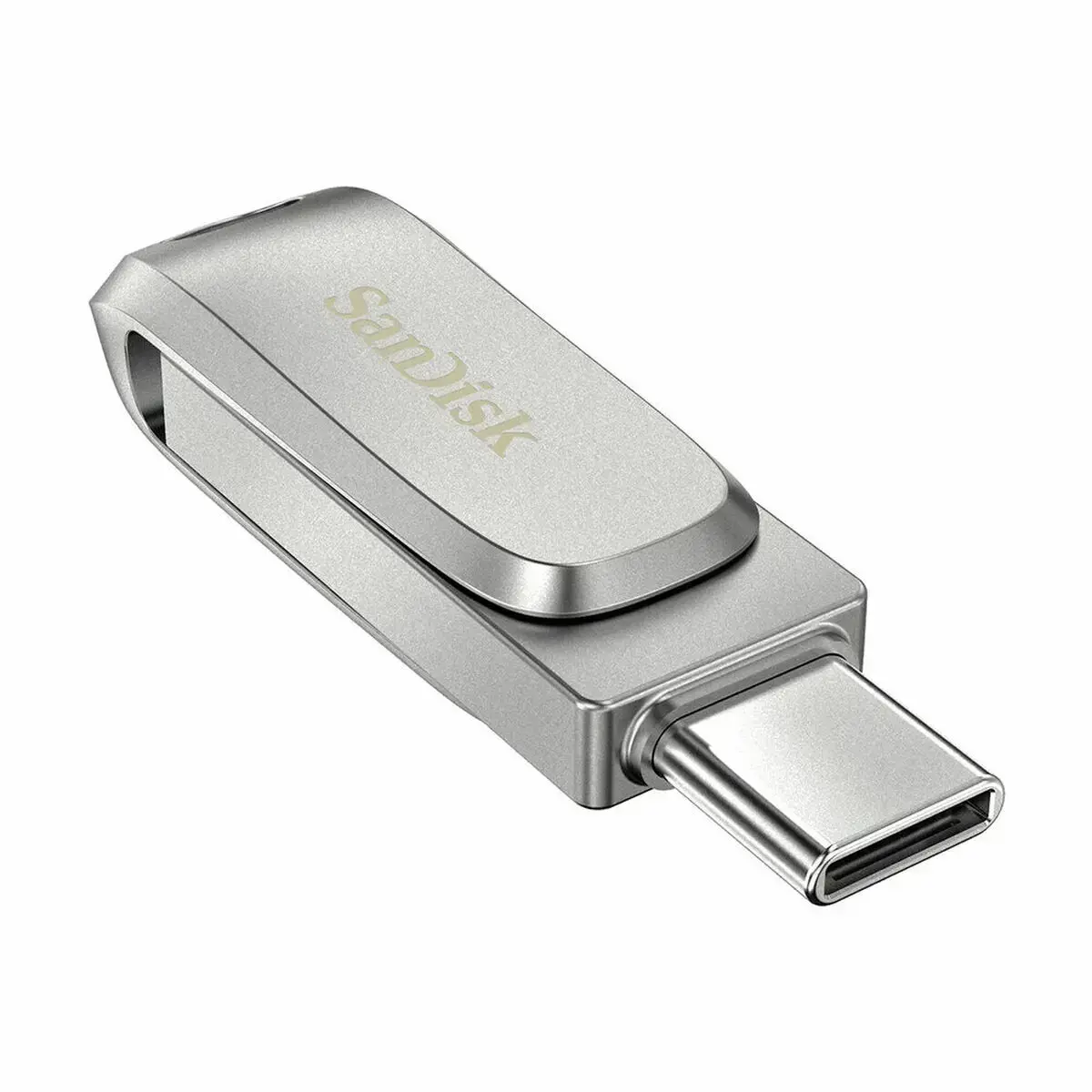 USB atmintinė "SanDisk Ultra Dual Drive Luxe" 512 GB Silver Steel 512 GB