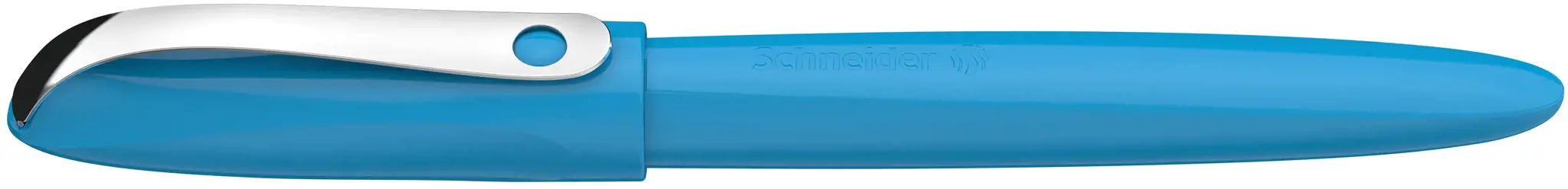 Plunksnakotis SCHNEIDER Wavy A, dešiniarankiams ir kairiarankiams, mėlynos spal. korpusas