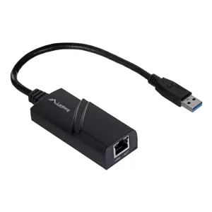 LANBERG NC-1000-01 "Lanberg" adapteris Lan kortelė USB 3.0 - RJ45 1GB, su kabeliu