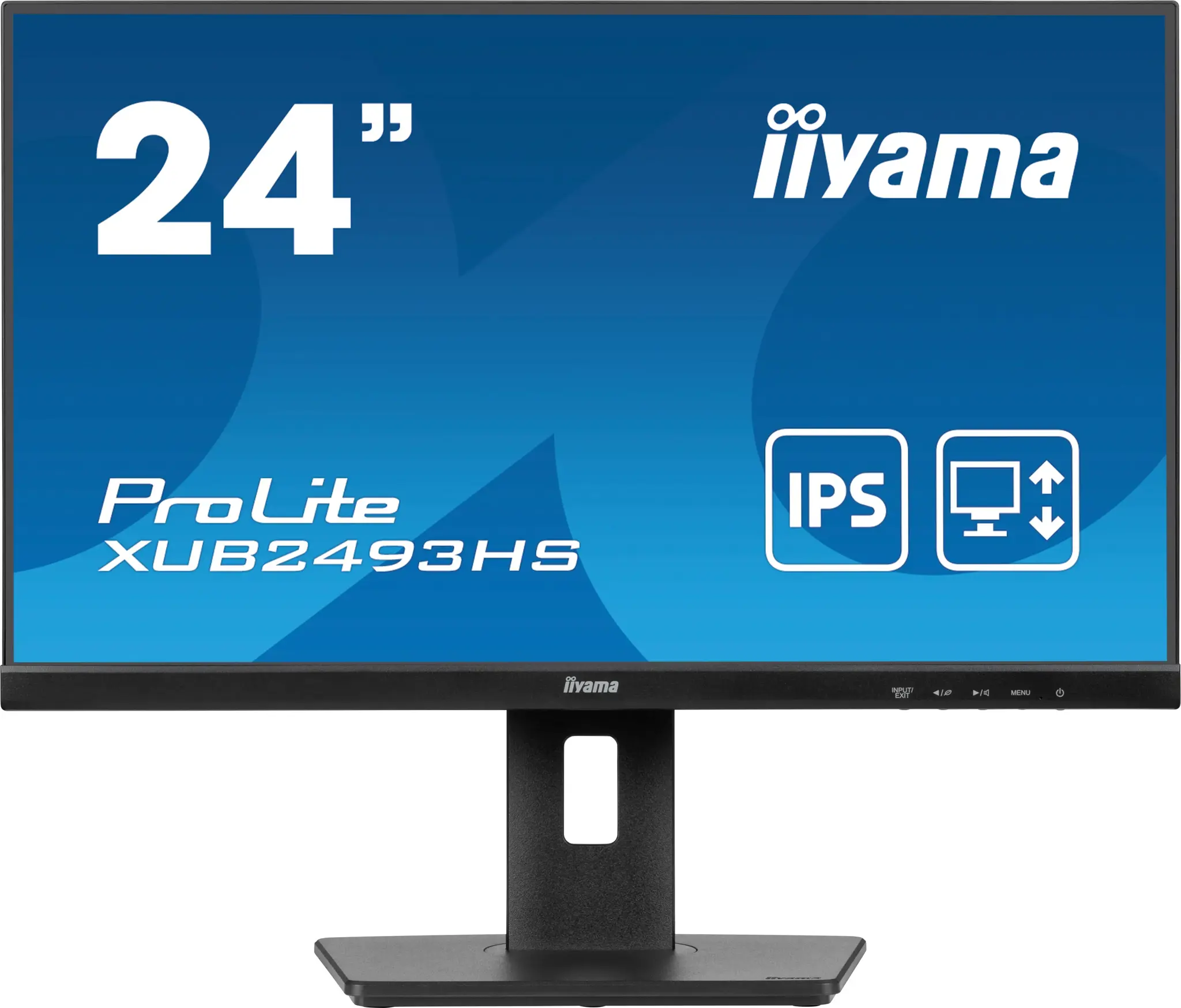 iiyama ProLite XUB2493HS-B6, 60.5 cm (23.8"), 1920 x 1080 pixels, Full HD, LED, 0.5 ms, Black