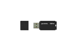 "Goodram UME3", 128 GB, A tipo USB, 3.2 Gen 1 (3.1 Gen 1), 60 MB/s, dangtelis, juoda