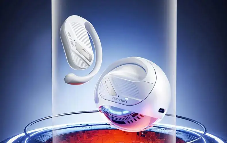 TWS Vention OpenBeat O12 NBUW0 Headphones (White)