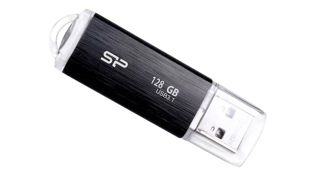 SILICONPOW SP128GBUF3B02V1K Silicon Power memory USB Blaze B02 128GB USB 3.1 juoda