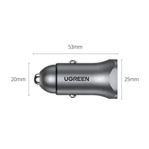 Ugreen 30780, Automatinis, Cigarų žiebtuvėlis, 12 V, juodas