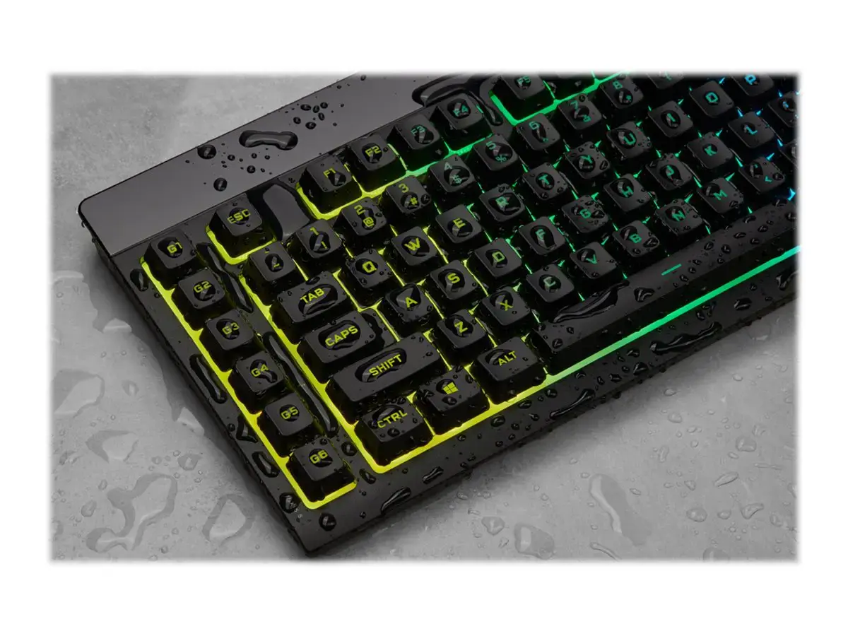 CORSAIR K55 RGB PRO žaidimų klaviatūra su foniniu RGB LED apšvietimu