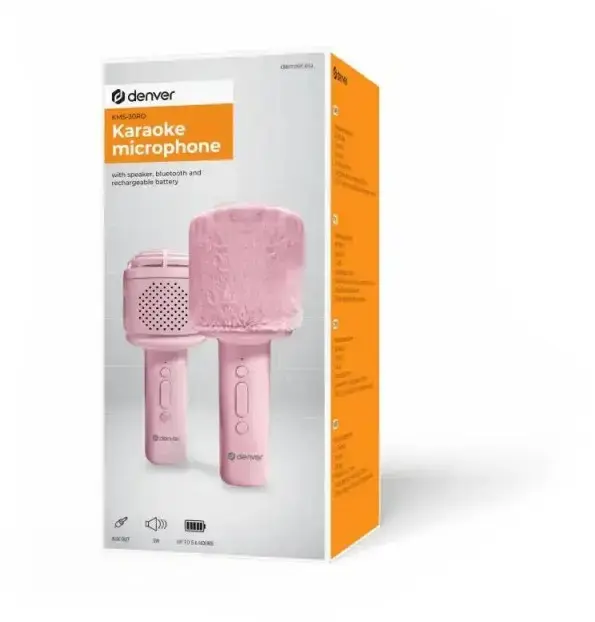 Denver microphone KMS-30RO, pink