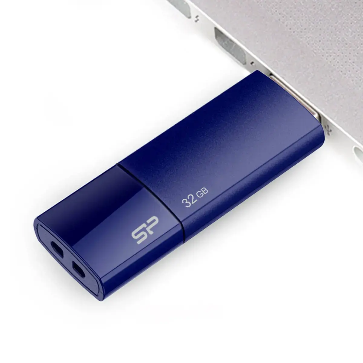 "Silicon Power Ultima U05", 32 GB, USB Type-A, 2.0, skaidrių, 9,2 g, mėlyna