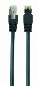 GEMBIRD PP6-2M/BK Gembird sujungimo kabelis RJ45, kat. 6, FTP, 2 m, juodas