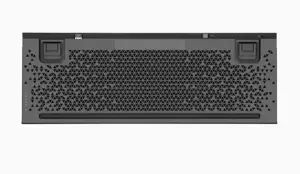 CORSAIR K100 RGB AIR belaidė itin plona mechaninė žaidimų klaviatūra su RGB LED apšvietimu CHERRY ULP Tactile Black