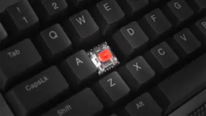 Lenovo Legion K500, pilno dydžio (100%), USB, mechaninis, QWERTY, RGB LED, juodas, pilkas