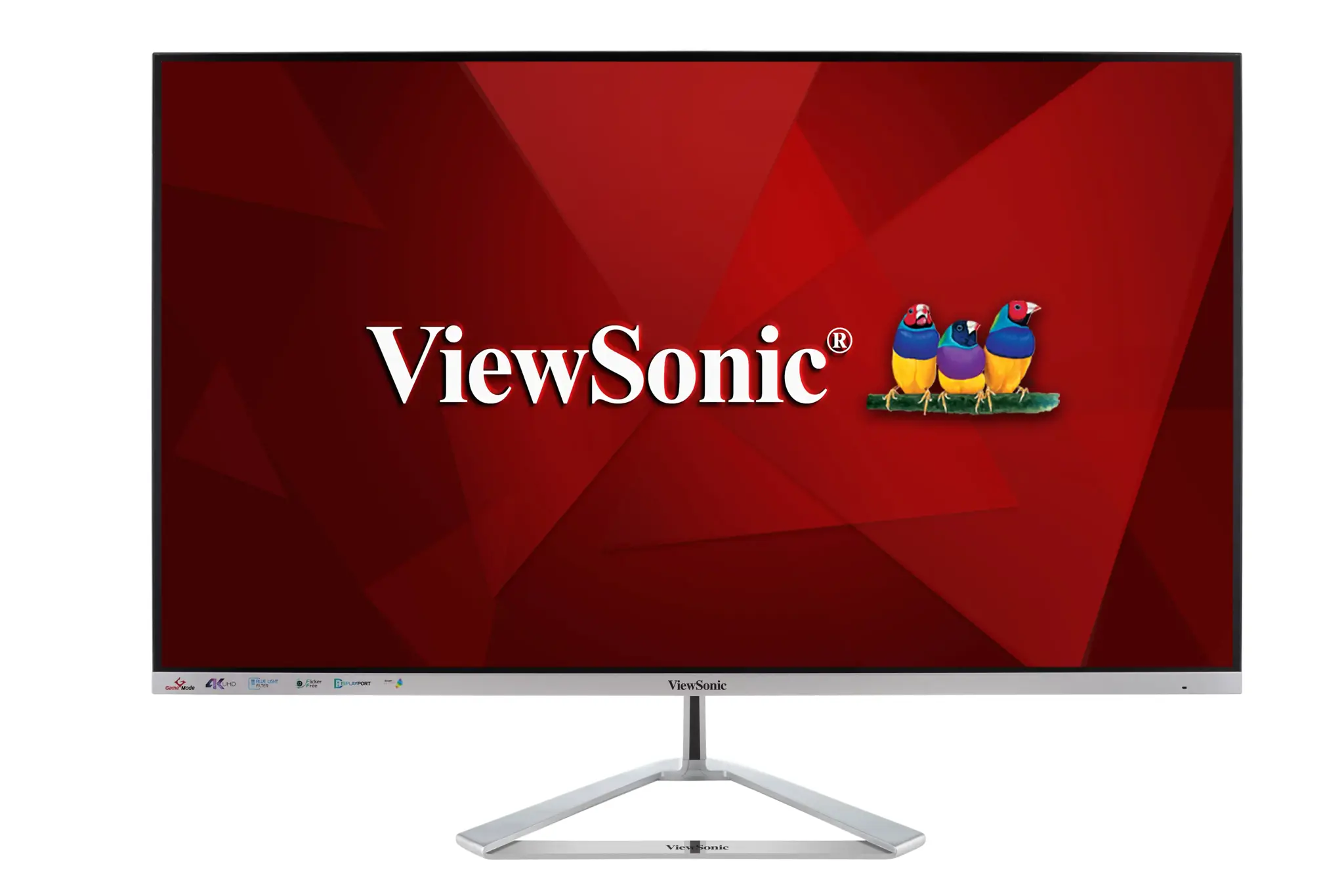 Monitorius Viewsonic VX Series VX3276-4K-mhd, 81.3 cm (32"), 3840 x 2160 pixels, 4K Ultra HD, LED, 8 ms, Silver