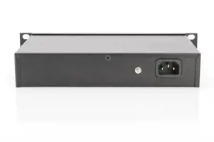 DIGITUS 10 colių 8 prievadų Gigabit Ethernet komutatorius 8 x 10/100/1000Mbps RJ45 integruotas maitinimas su 10 colių laikikliais