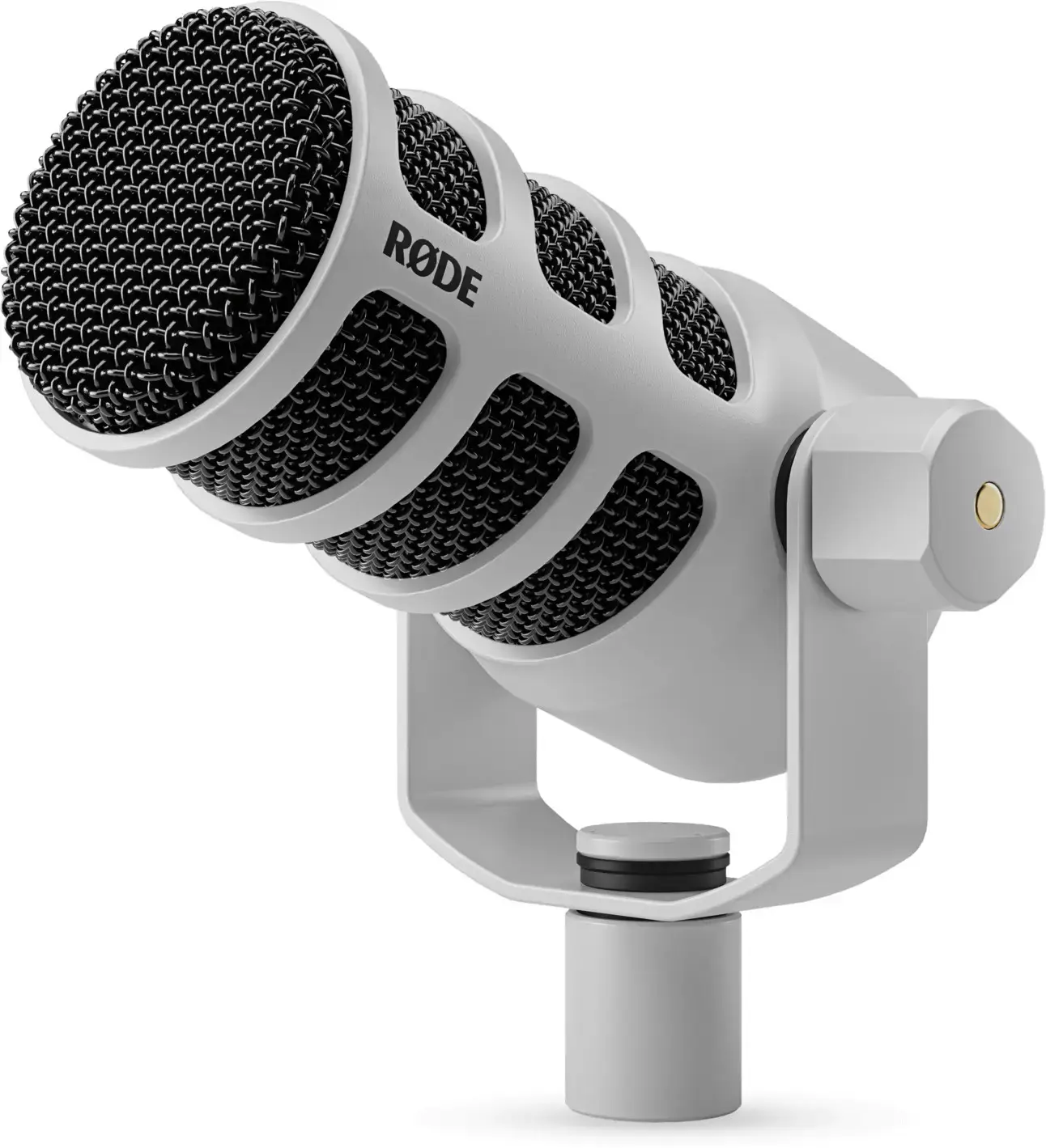 RØDE PodMic USB White - dynamic microphone for podcasting