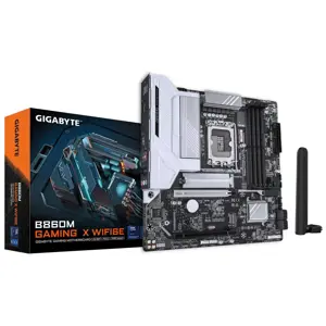 Mainboard GIGABYTE Intel B860 Express LGA1851 Micro-ATX Memory DDR5 Memory slots 4 2xPCI-Express 16…