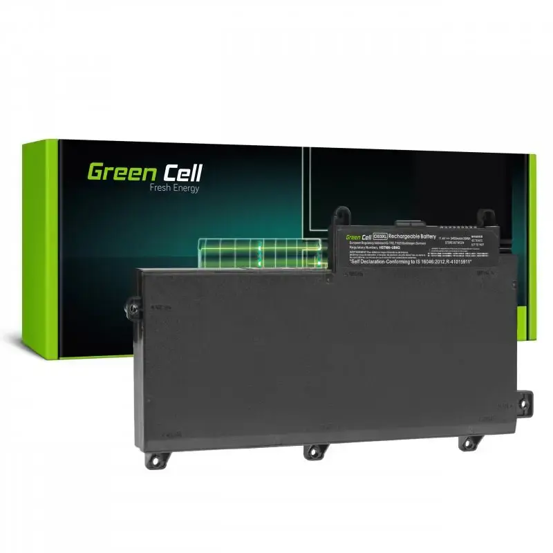 GREEN CELL PRO nešiojamojo kompiuterio akumuliatorius CI03XL, skirtas HP ProBook 640 G2 645 G2 650 G2 G3 655 G2