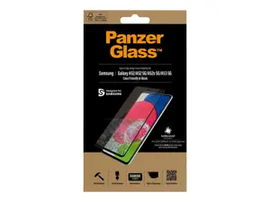 PanzerGlass ™ Samsung Galaxy A52 | A52 5G | A52s 5G | A52s 5G | A53 5G | Ekrano apsauga Stiklas, Skaidri ekrano apsauga, Samsung, Samsung, Samsung - Galaxy A52, Samsung - Galaxy A52 5G, atsparus įbrėžimams, atsparus smūgiams, antibakterinis, skaidrus, 1 vnt.