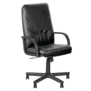 Vadovo kėdė NOWY STYL MANAGER Tilt PM64, juodos sp. oda SP-A