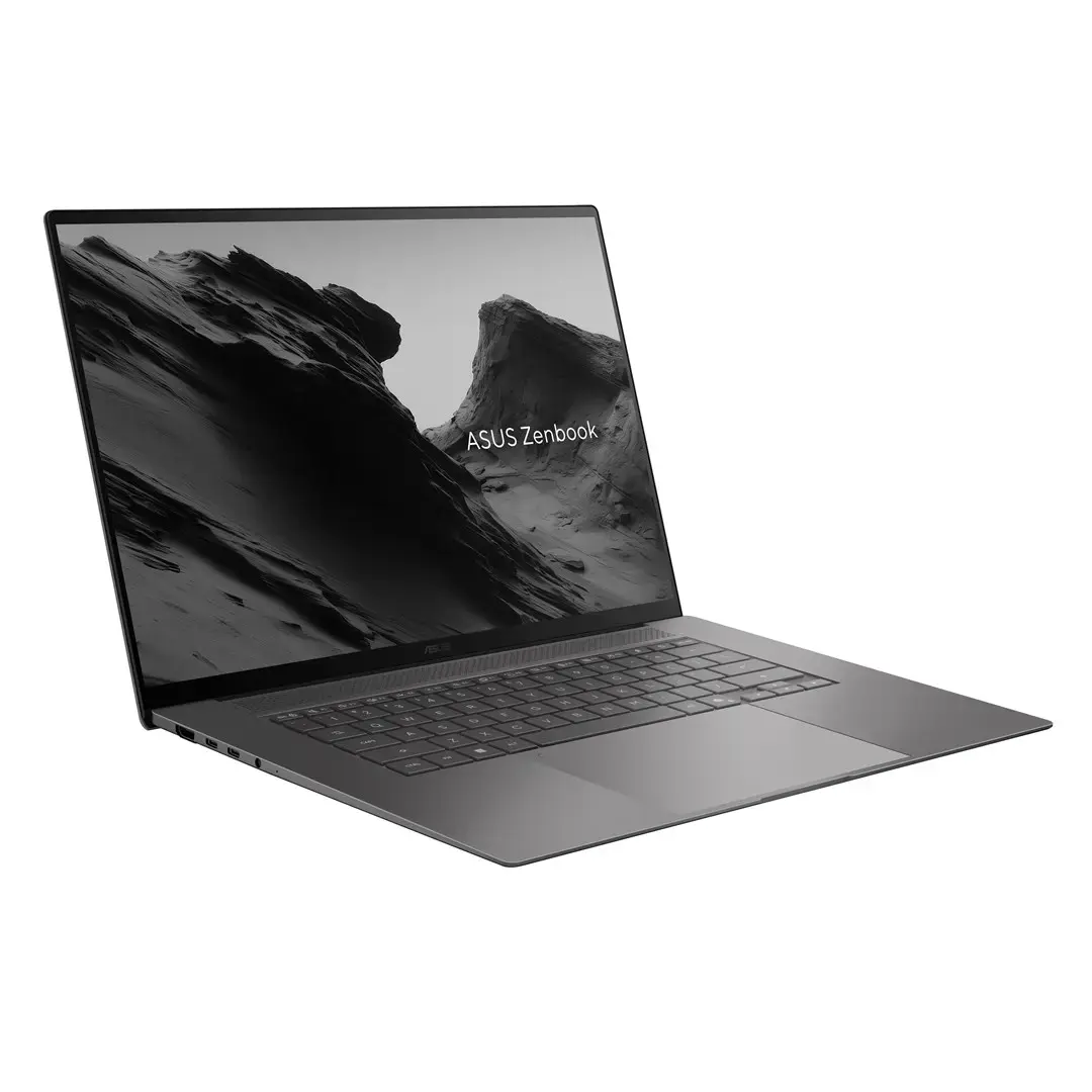 ASUS ZenBook S 16 UM5606GA-SR206X Ryzen AI 9 465 16.0" 3K OLED touchscreen 120Hz 500 nits AG 32GB LPDDR5X 1TB SSD Radeon graphics 1080p+IR camera 83 Wh W11 Pro Aluminium Antrim Grey