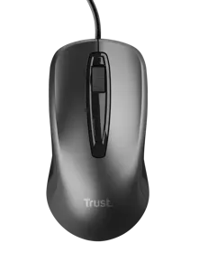 "Trust" 24657, Ambidextrous, optinis, USB Type-A, 1200 DPI, juodas