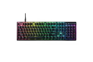 Razer Deathstalker V2, Žaidimų klaviatūra, RGB LED apšvietimas, NORD, juoda, laidinė