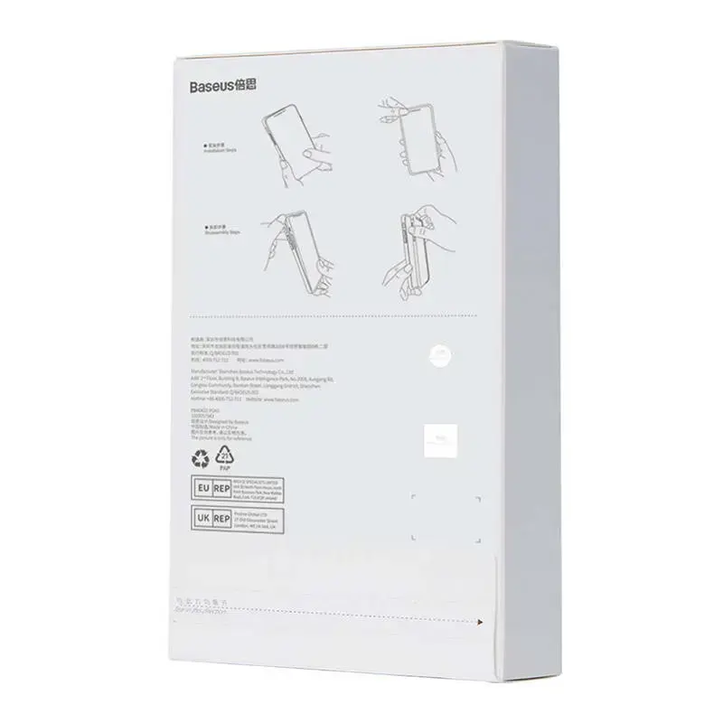 Permatomas dėklas "Baseus Simple", skirtas iPhone 13