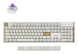KEYBOARD WRL K10 HE SPECIAL ED/WHITE K10H-Q1 KEYCHRON