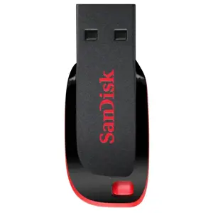 USB atmintinė SanDisk SDCZ50-016G-B35 Black Black/Red 16 GB
