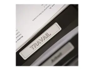 Brother daugiafunkcinės etiketės, juoda ant balto, 400 vnt., DK, baltos, tiesioginio terminio spausdinimo, Brother