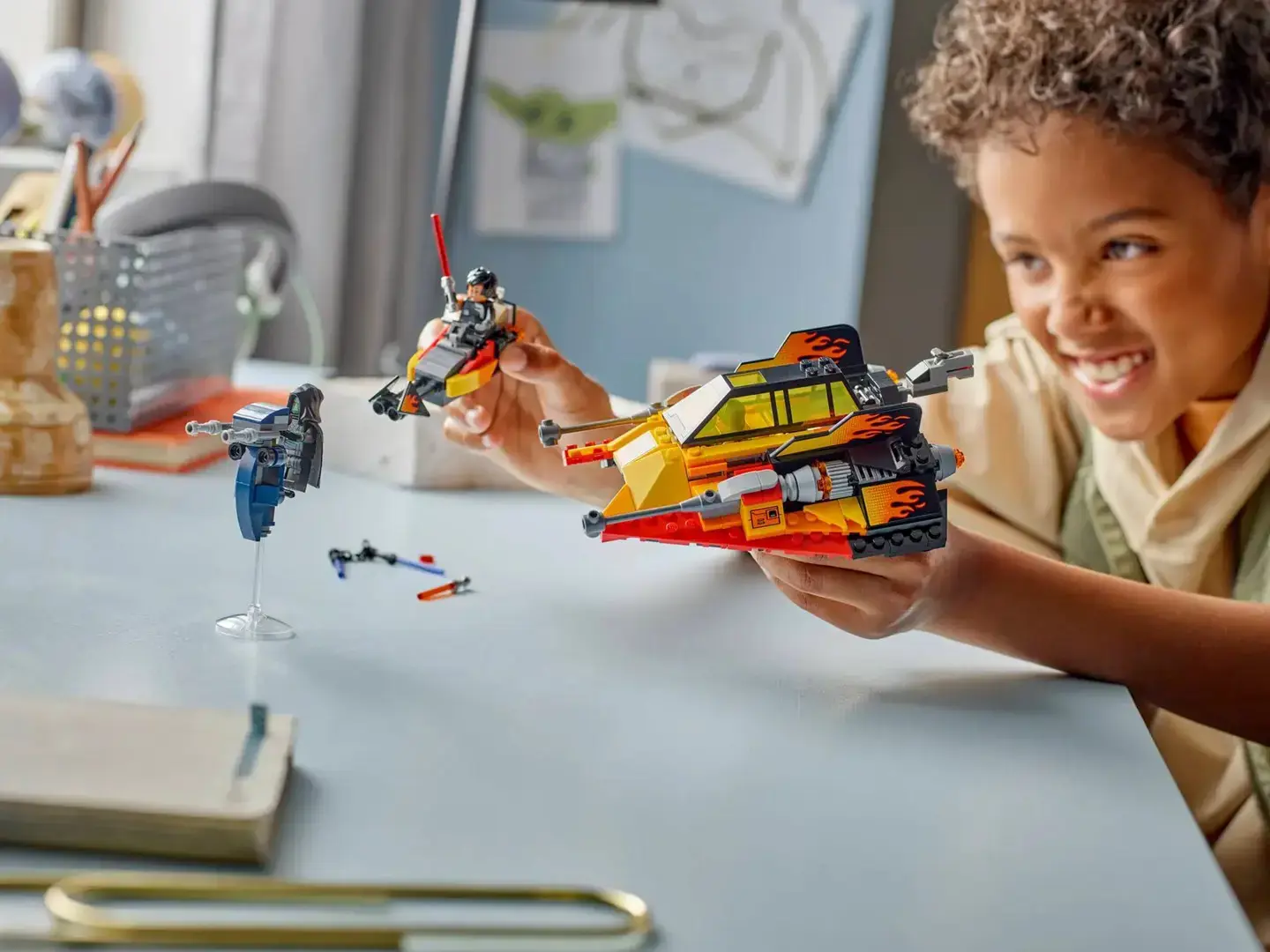 LEGO STAR WARS 75414 The Force Burner Snowspeeder