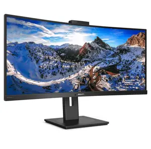 Monitorius Philips P Line 346P1CRH/00, 86.4 cm (34"), 3440 x 1440 pixels, UltraWide Quad HD, LED, 4 ms, Black