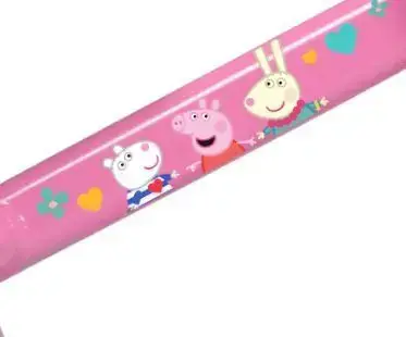 Bėgimo dviratis 10" Peppa Pig rožinis 195