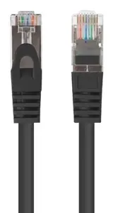 Lanberg PCF6-20CC-0100-BK networking cable Black 1 m Cat6 U/UTP (UTP)