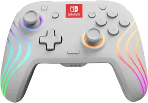 PDP wireless controller Afterglow Wave Nintendo Switch, white