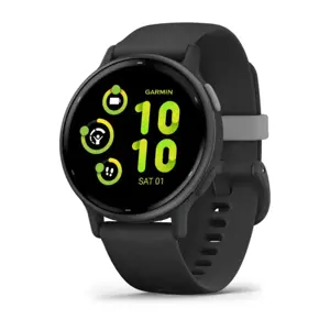 Garmin vívoactive 5 Metalinės orchidėjų spalvos aliuminio apvadas su orchidėjų spalvos korpusu ir s…