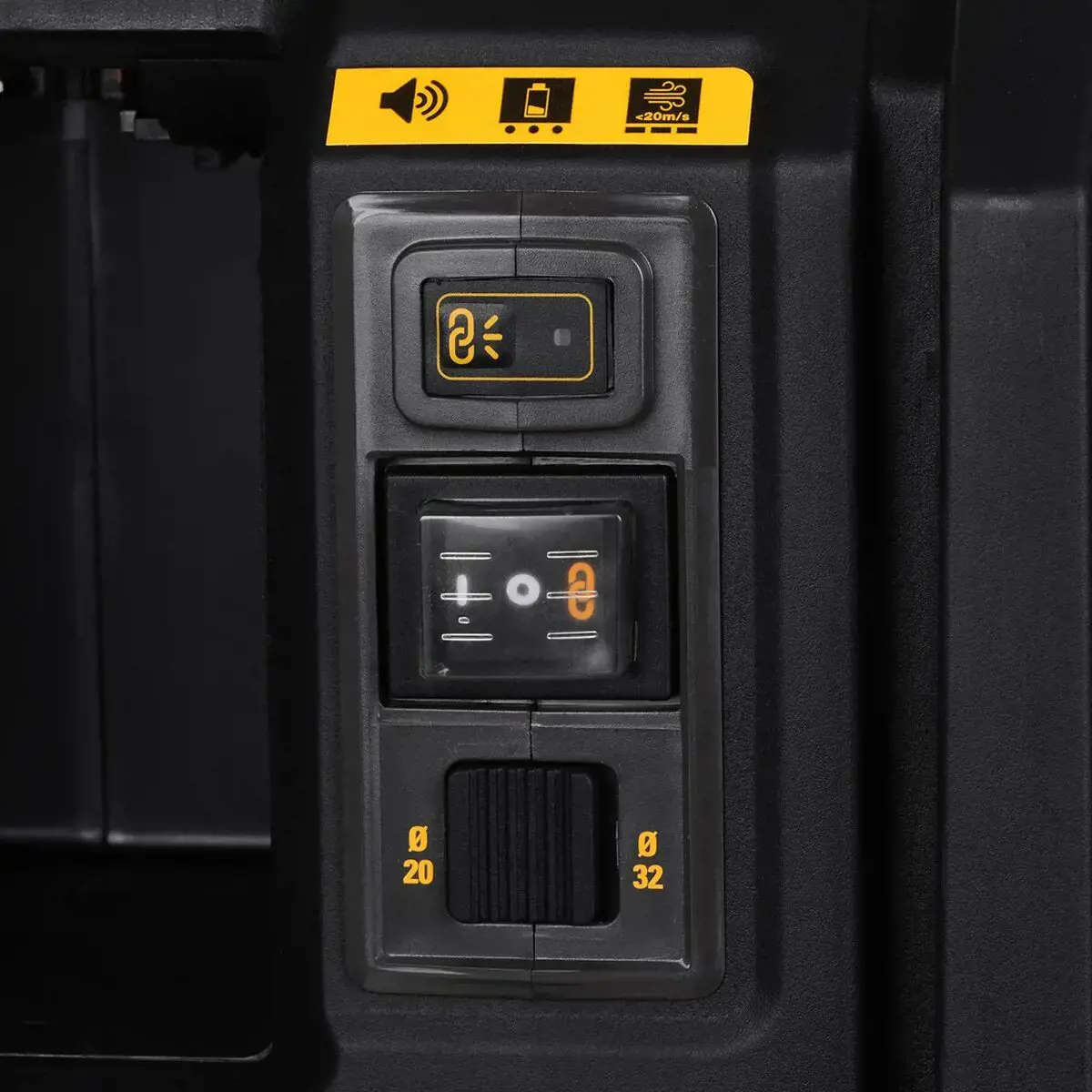 DEWALT DCV586MN-XJ Akumuliatorinis pramoninis dulkių siurblys 2000 W 11 l M klasės TSTAK Juodas