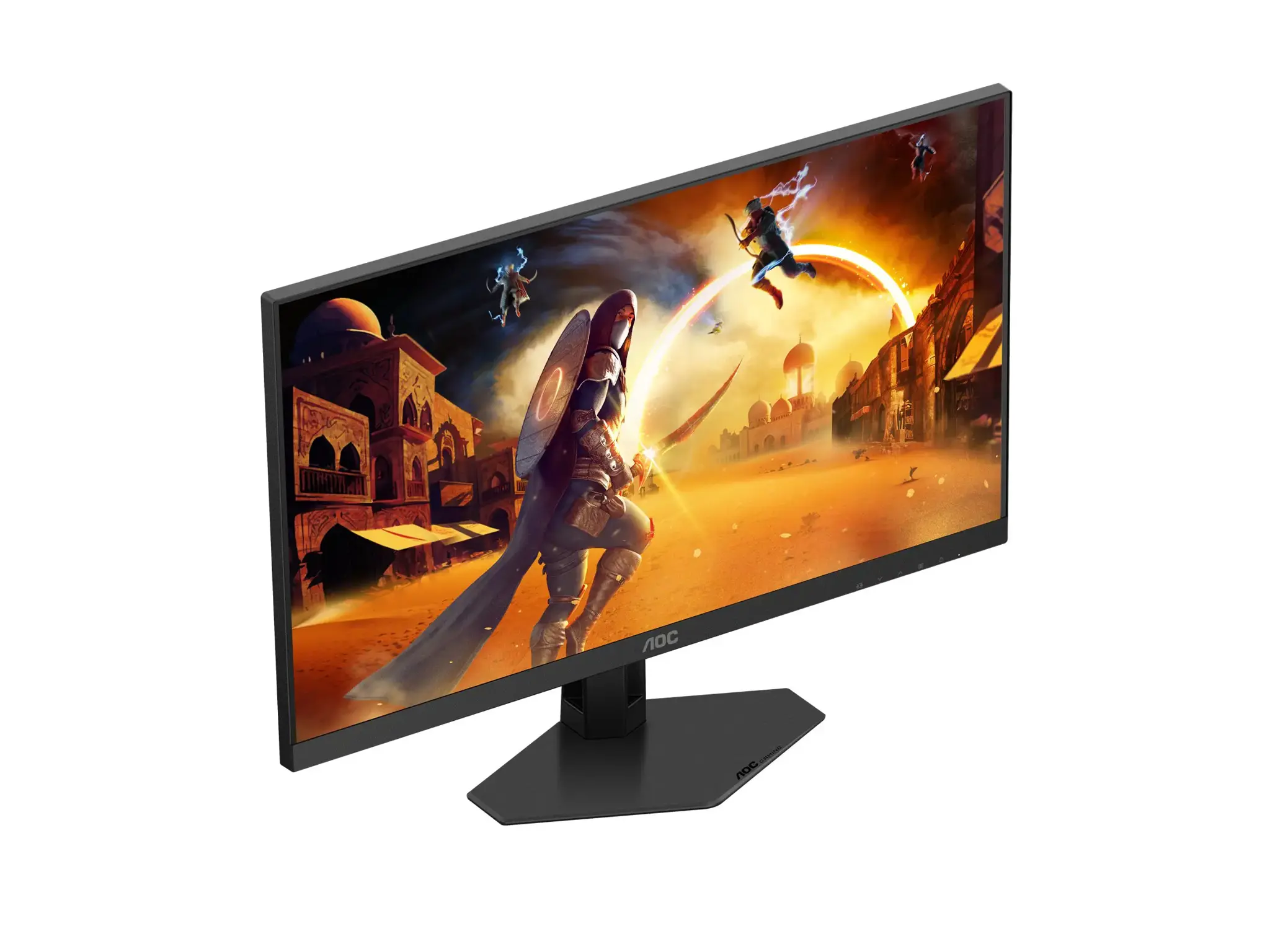 LCD Monitor AOC 23.8 " 1920 x 1080 pixels Full HD Native aspect ratio 16:9 LED Flat 24G4HRE