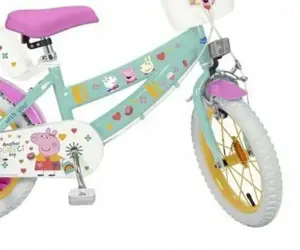 Children's bicycle Toimsa 12” Swinka Peppa green